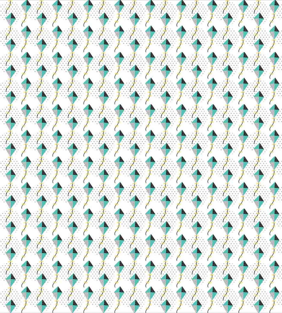 Geometric Triangles Circles — Pattern