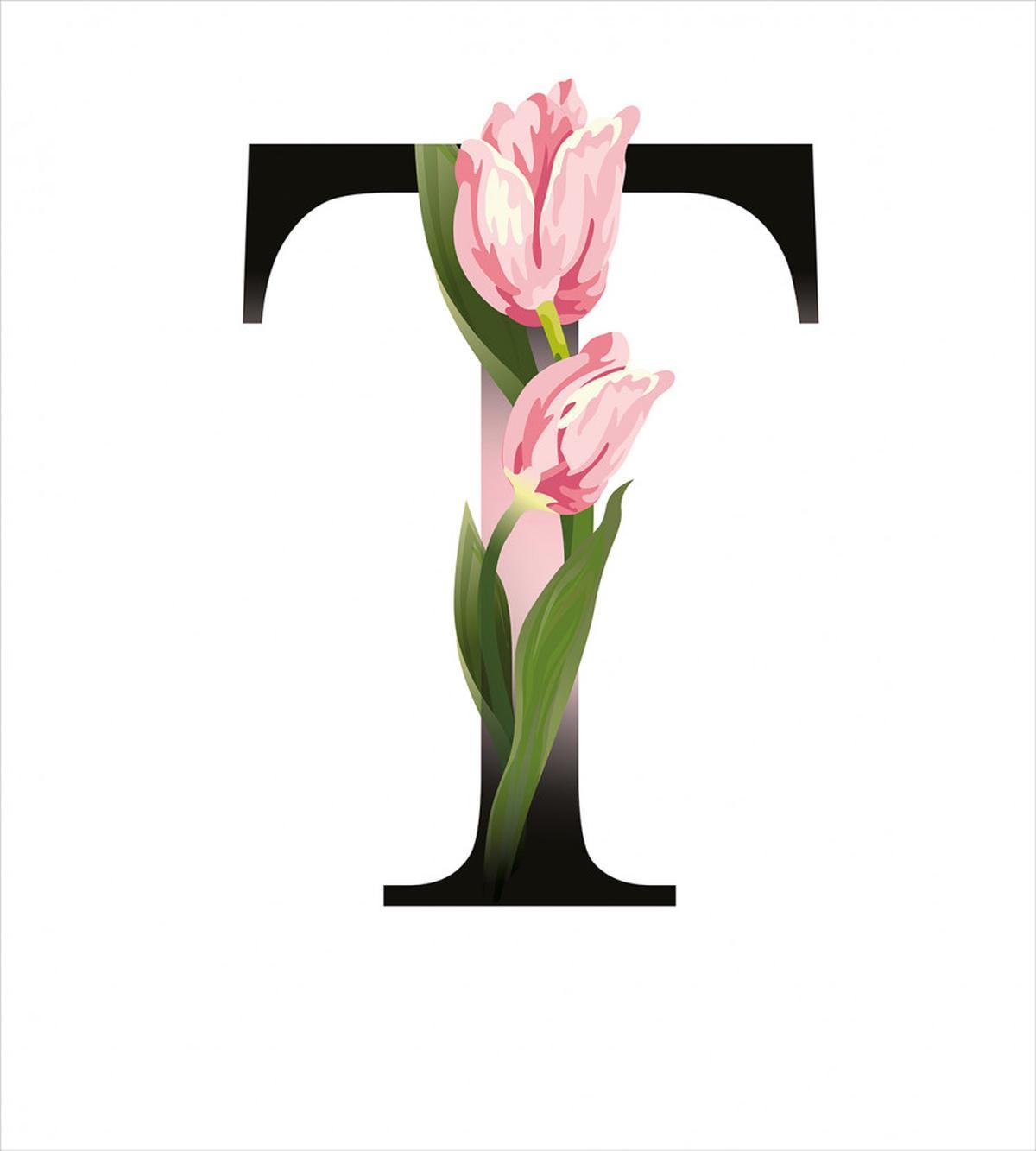 Spring Garden Flora T — Pattern