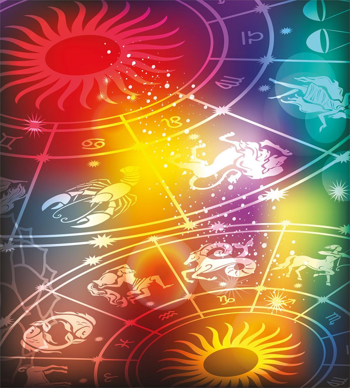 Rainbow Colored Chart — Pattern