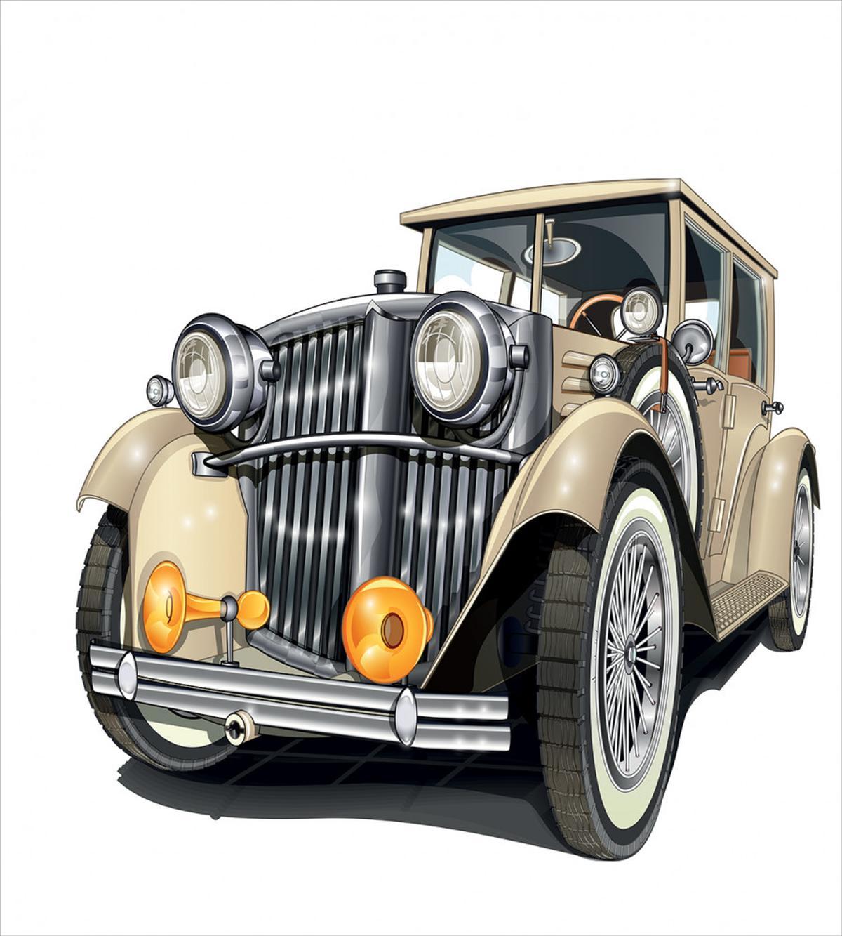 Vintage Vehicle Hand Drawn — Pattern