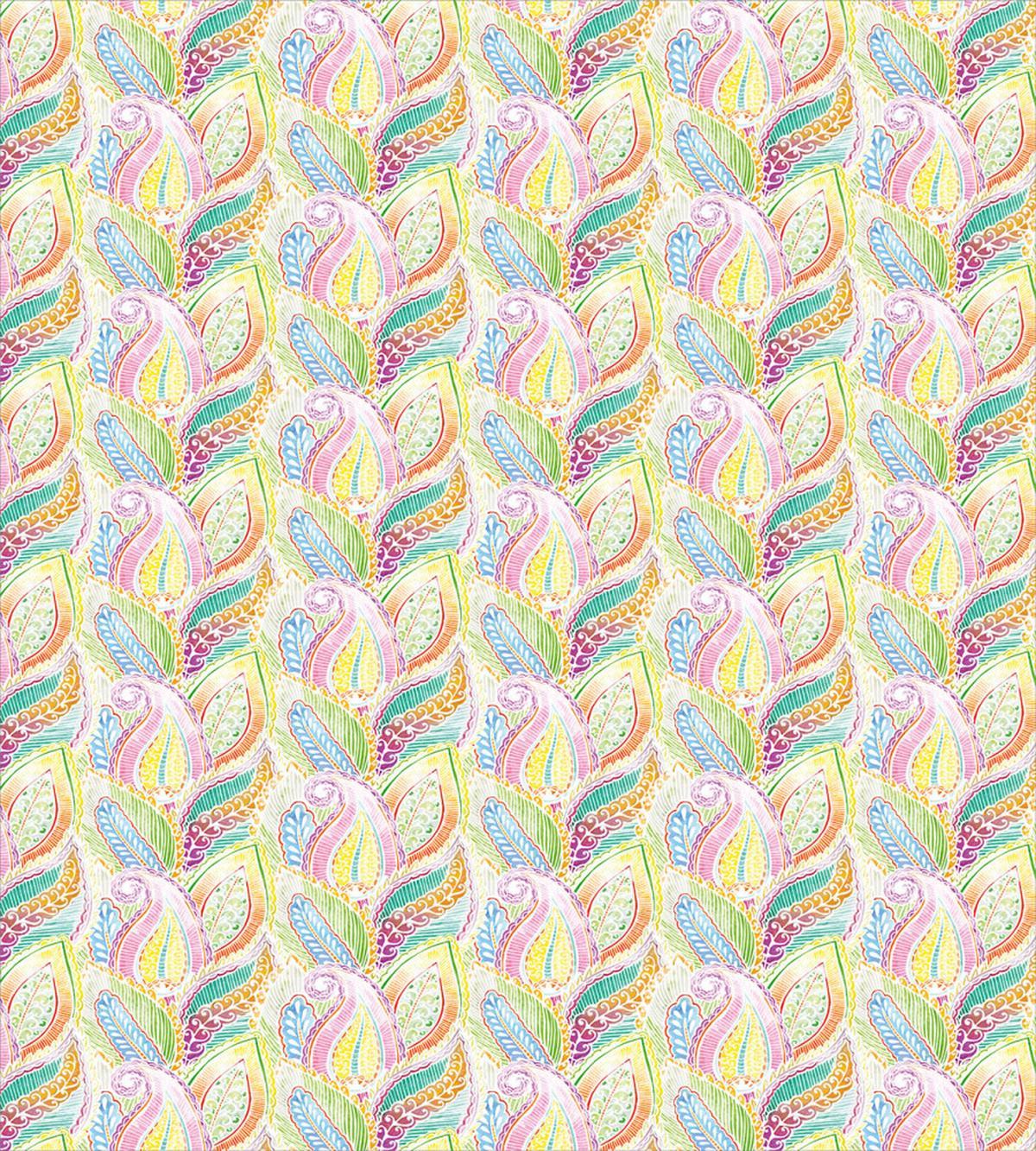 Colorful Paisley Art — Pattern