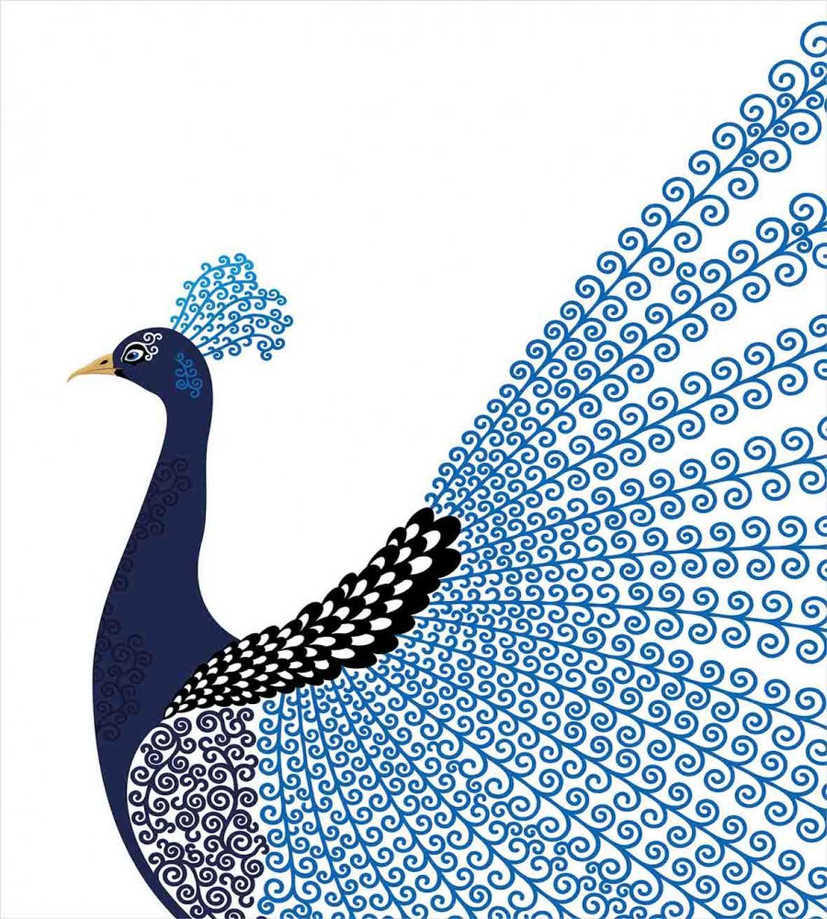 Exotic Peacock Feather — Pattern