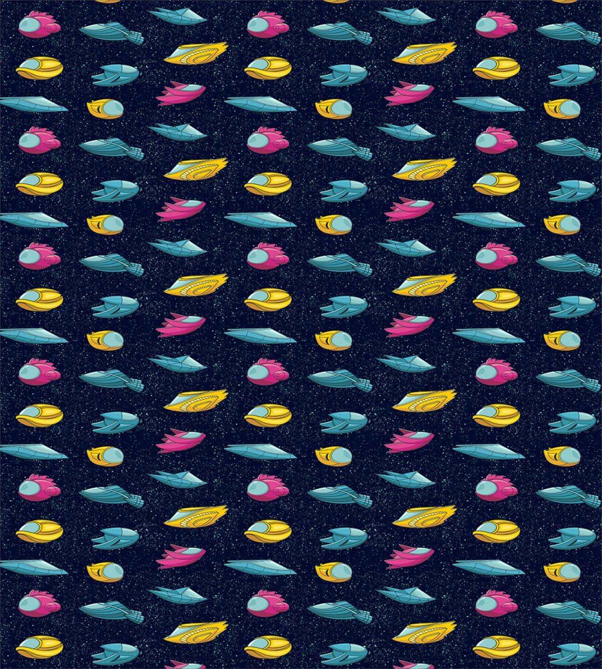 Futuristic Cosmos — Pattern