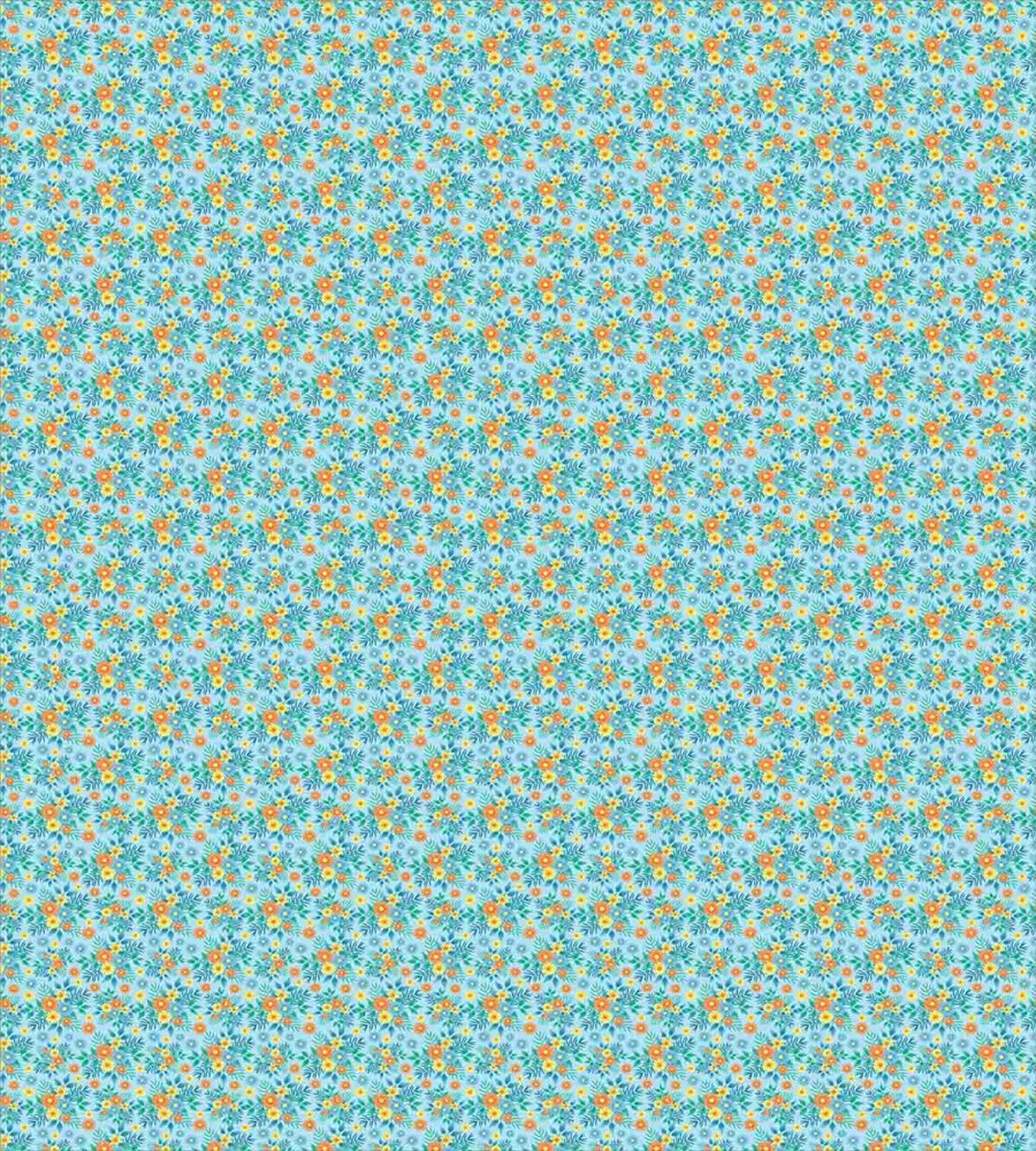 Blossoming Daisy Rural Field — Pattern