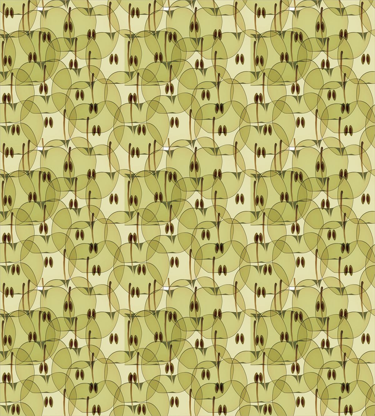 Abstract Autumn Garden — Pattern
