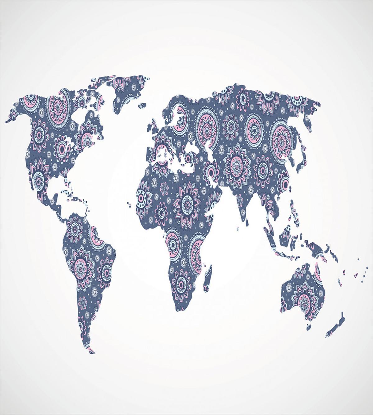 Oriental Map — Pattern