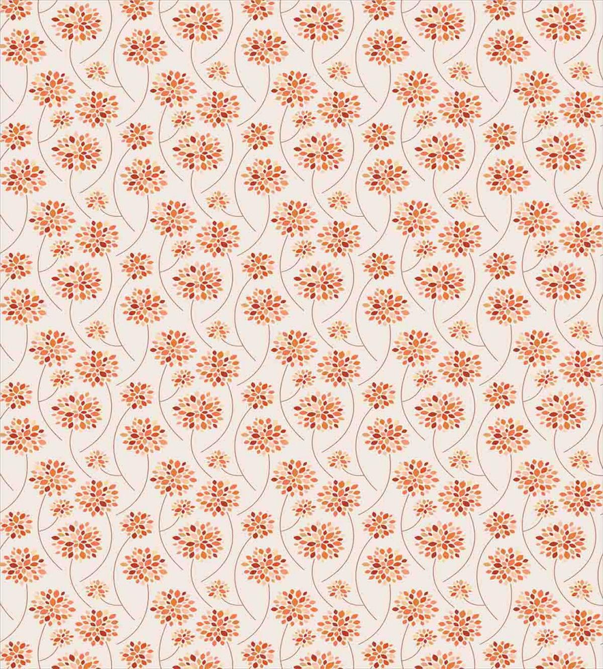 Abstract Flowers Pastel — Pattern