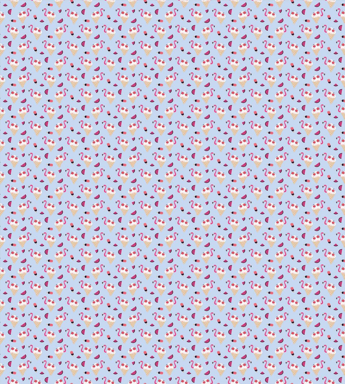 Cherry Flamingo Ice Cream — Pattern
