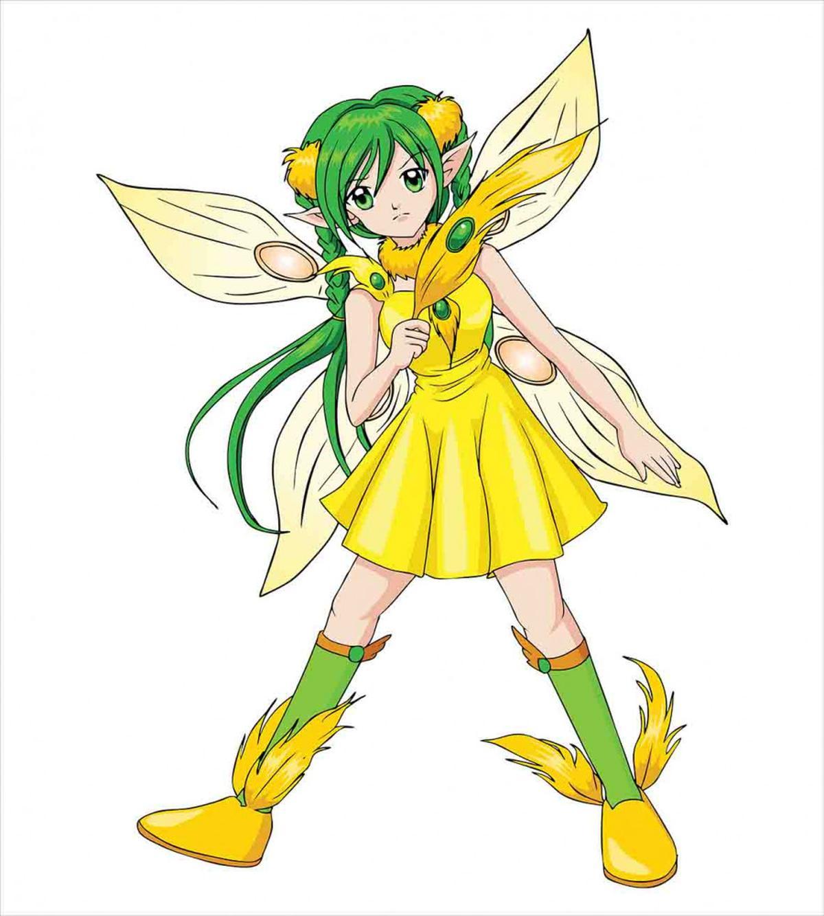 Fantasy Manga Fairy Girl — Pattern
