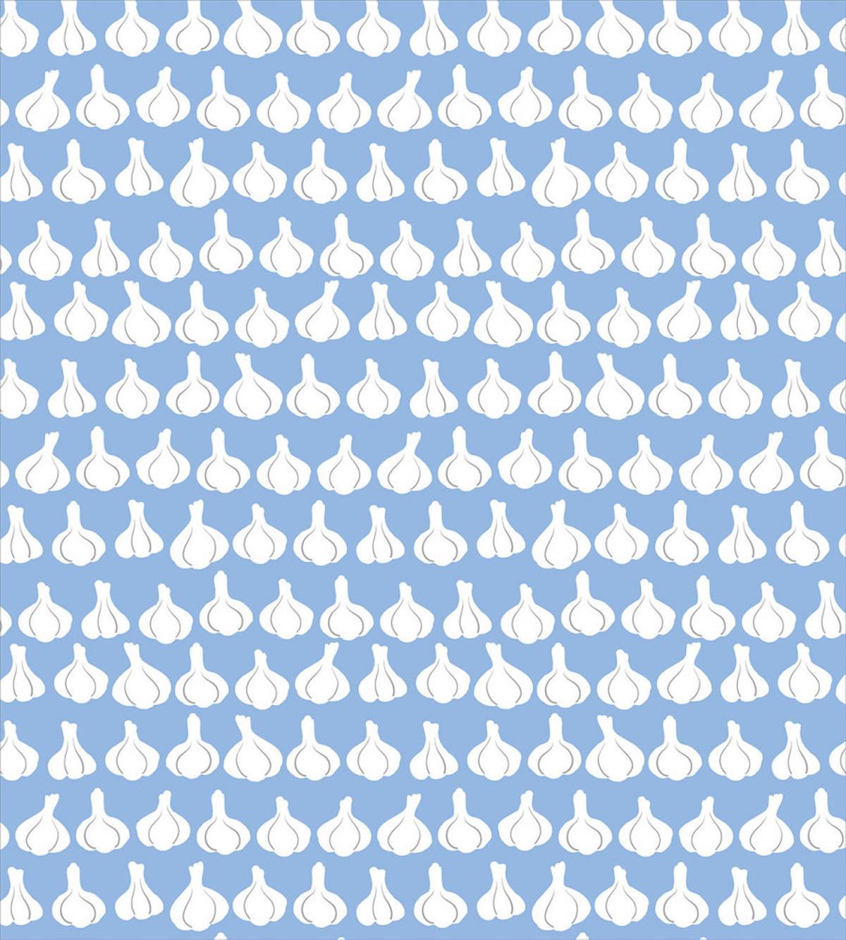 Repeated Garlic Image — Pattern