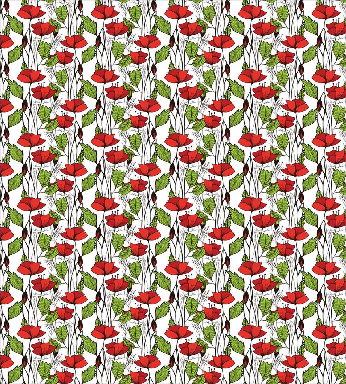 Close up View of Poppies — Pattern