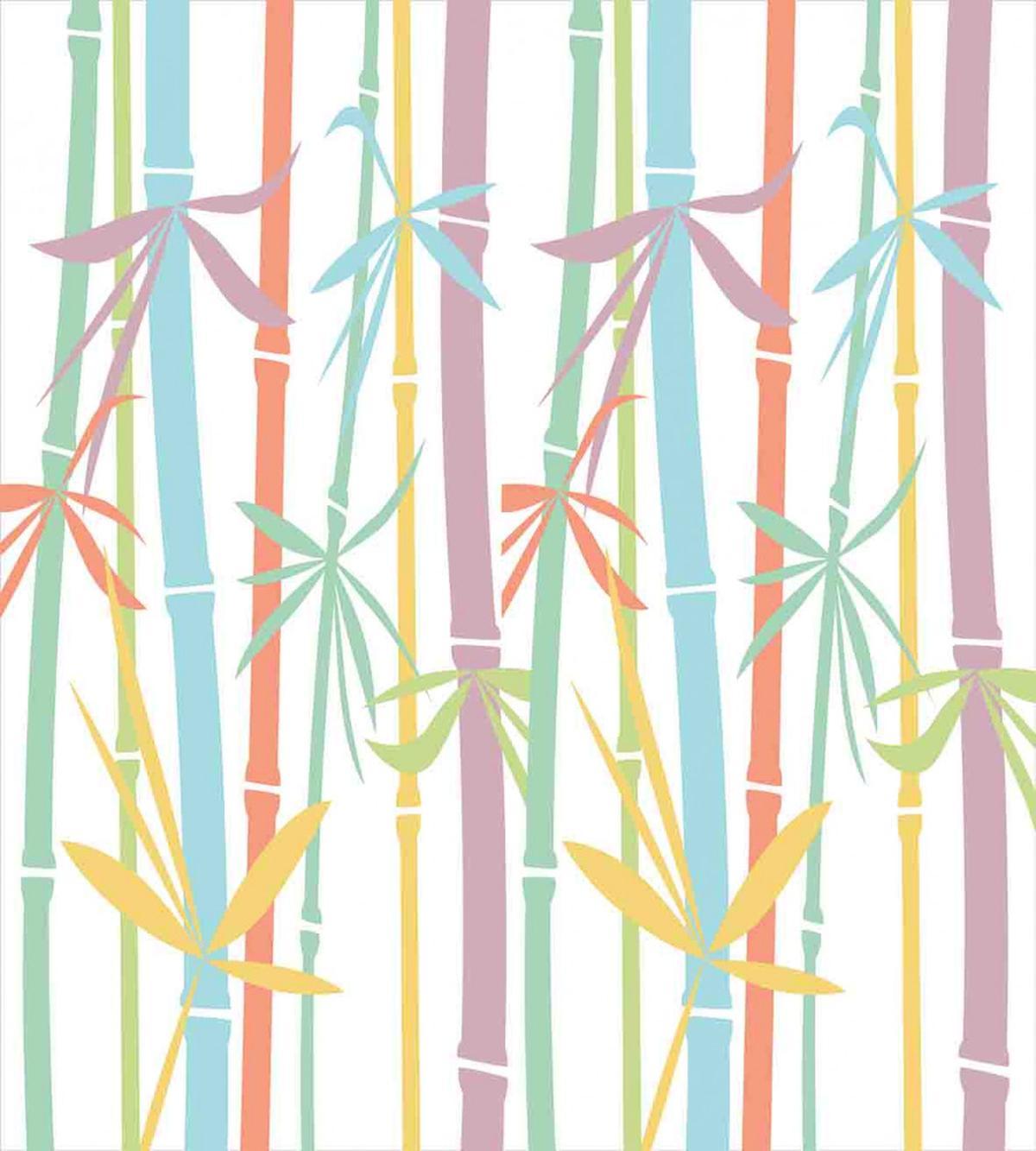 Colorful Bamboo Tree — Pattern