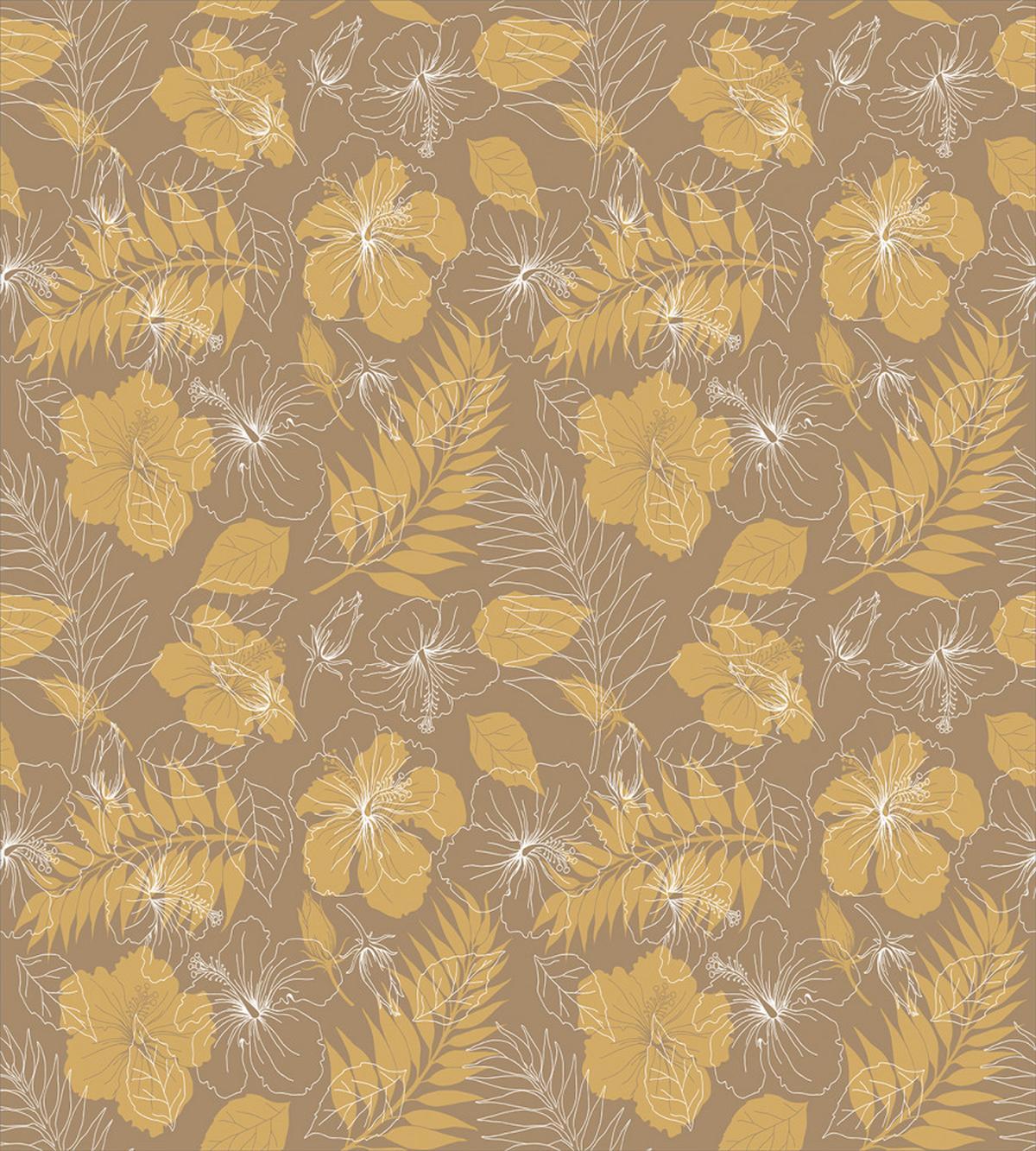 Exotic Floral Design — Pattern