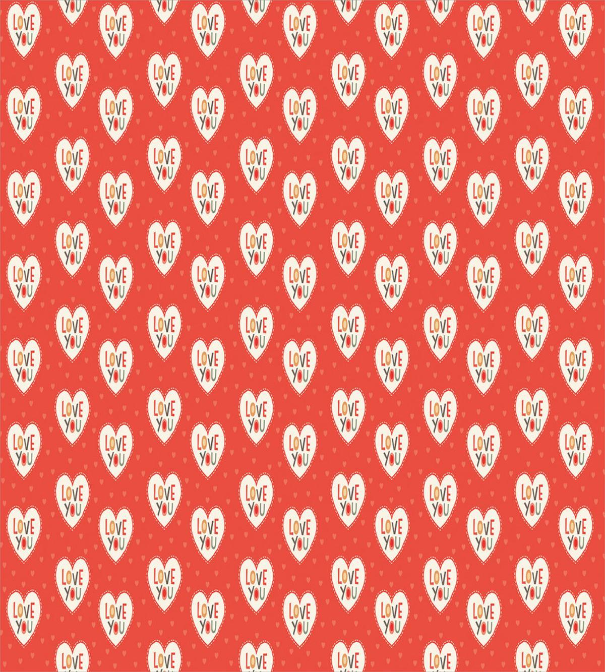 Hipster Hearts Valentines — Pattern