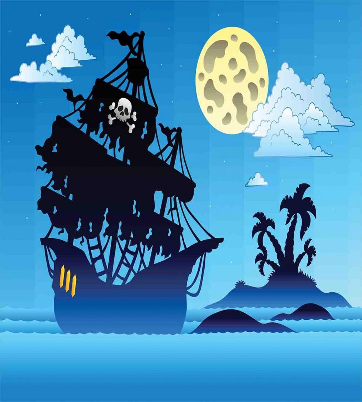 Pirate Ship Island — Pattern