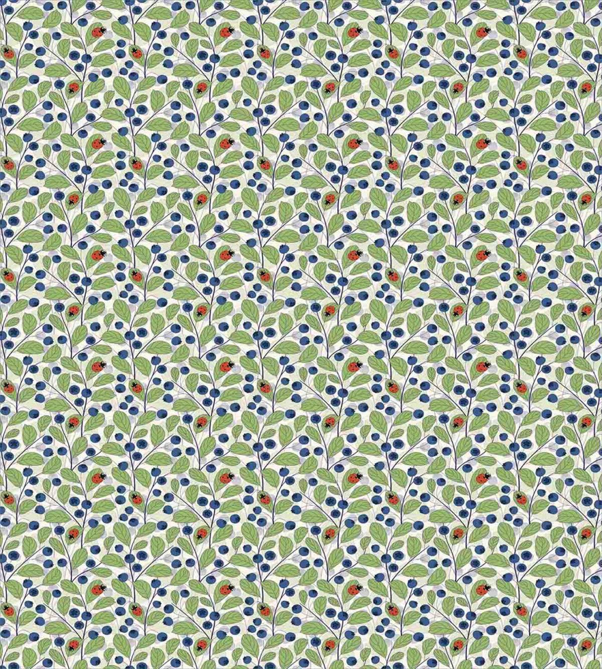 Bilberry Leaves Garden — Pattern