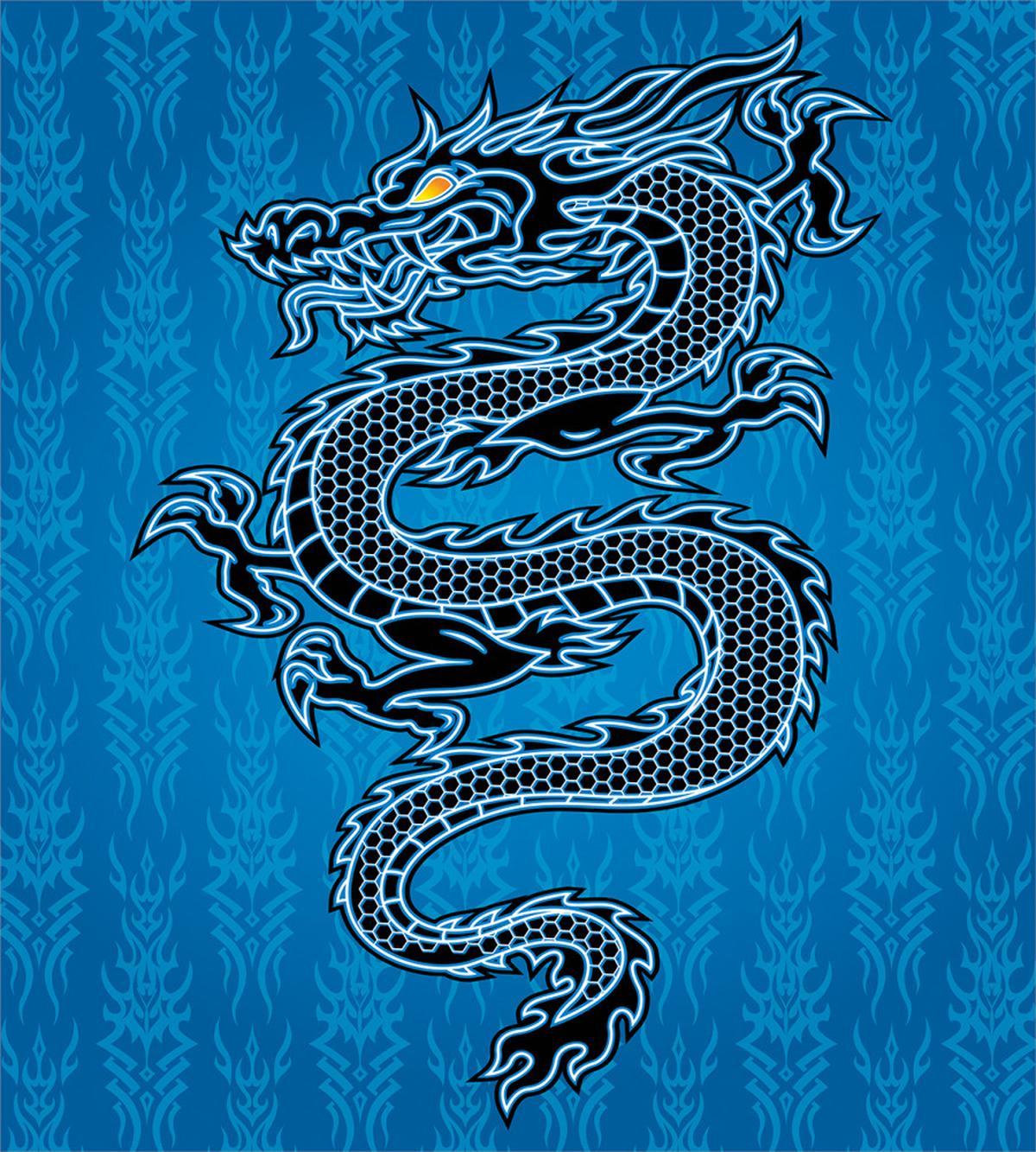 Year of the Dragon — Pattern