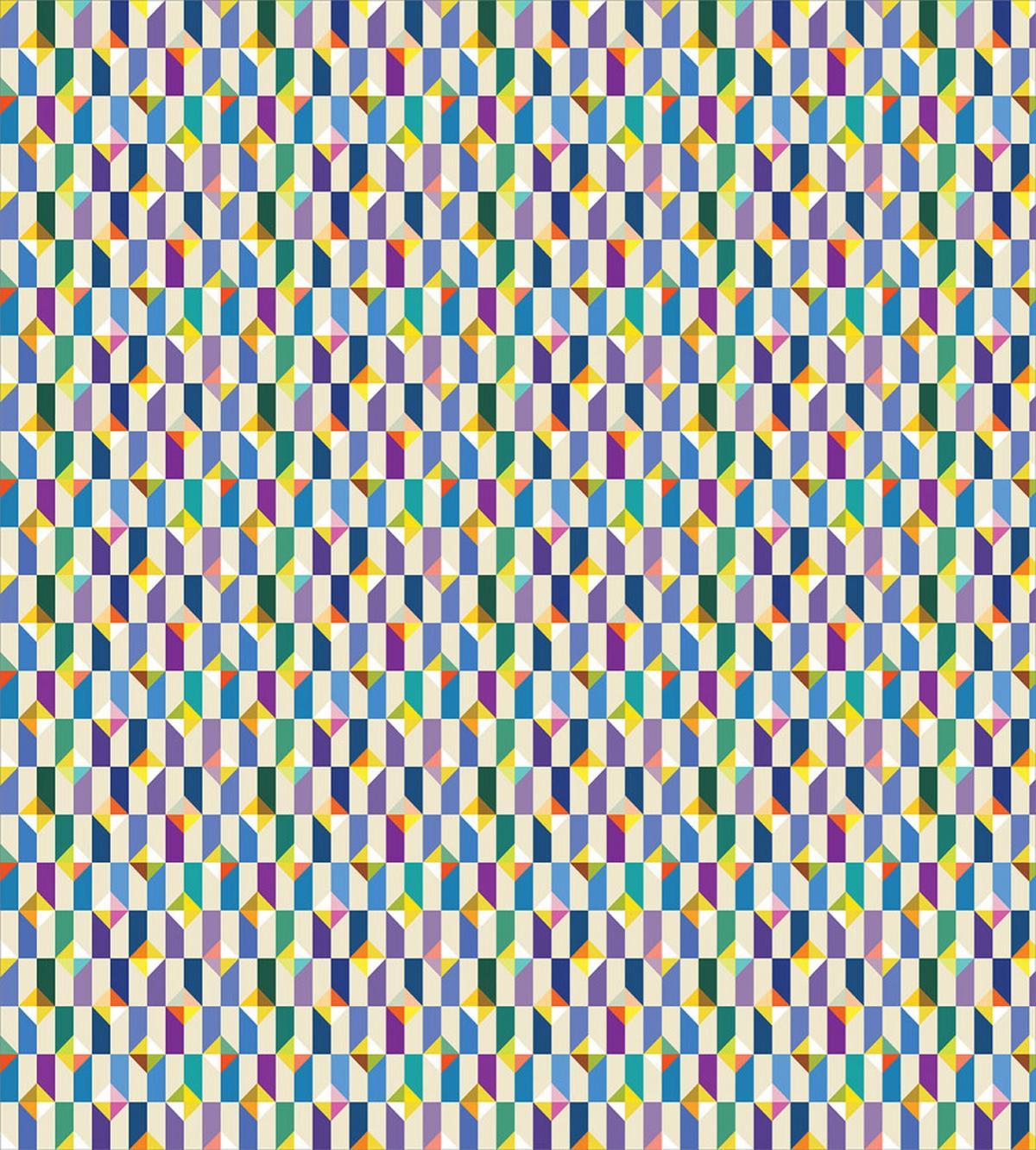 Retro Triangles Rectangles — Pattern