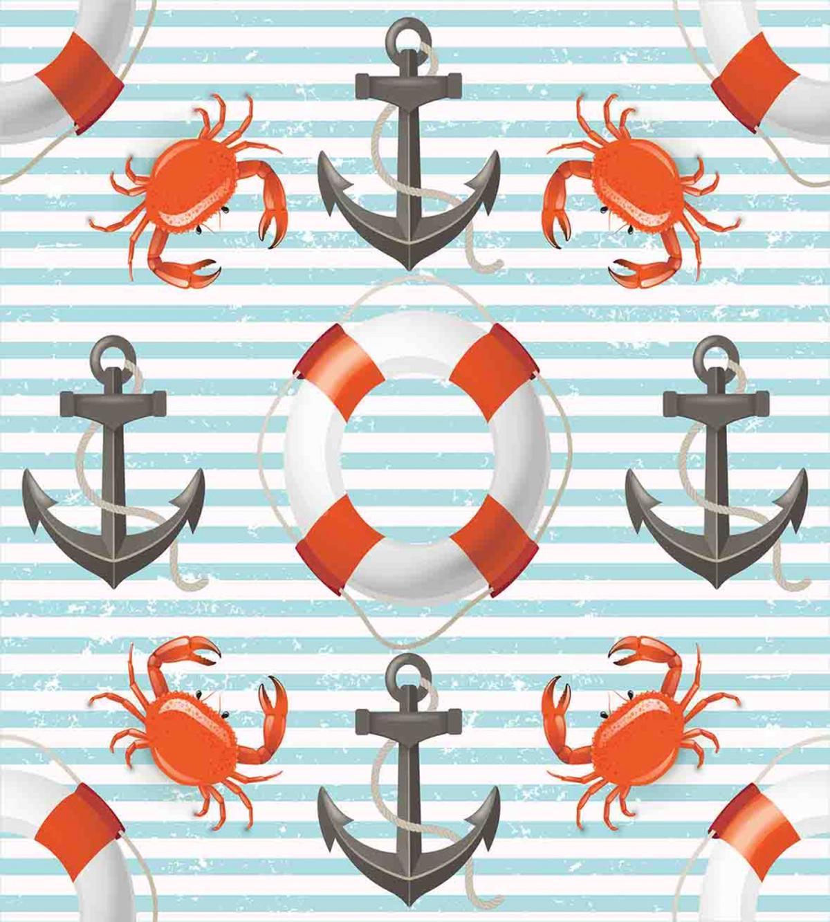 Life Rings Anchor Ropes — Pattern