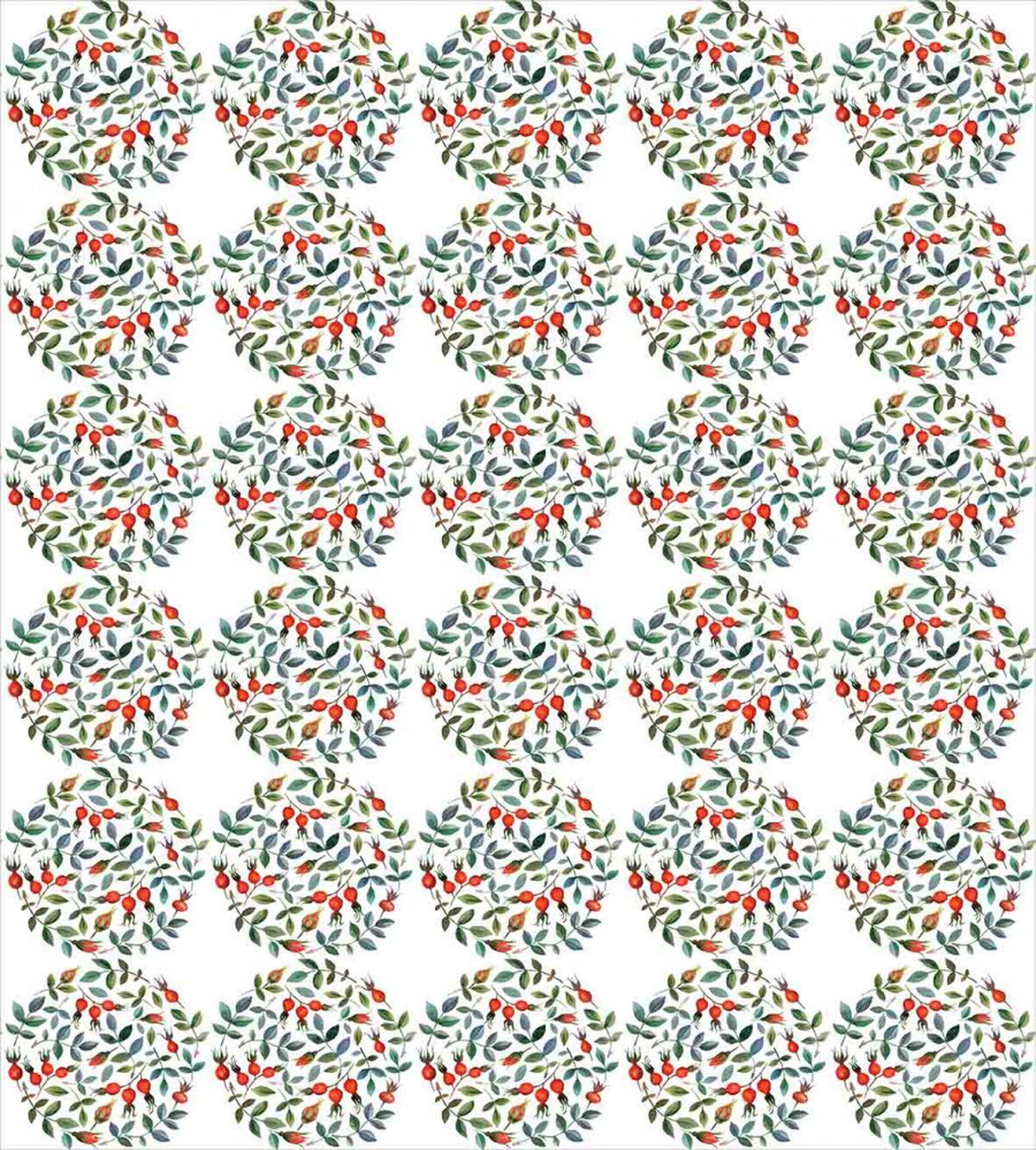Watercolor Berry Fruit — Pattern