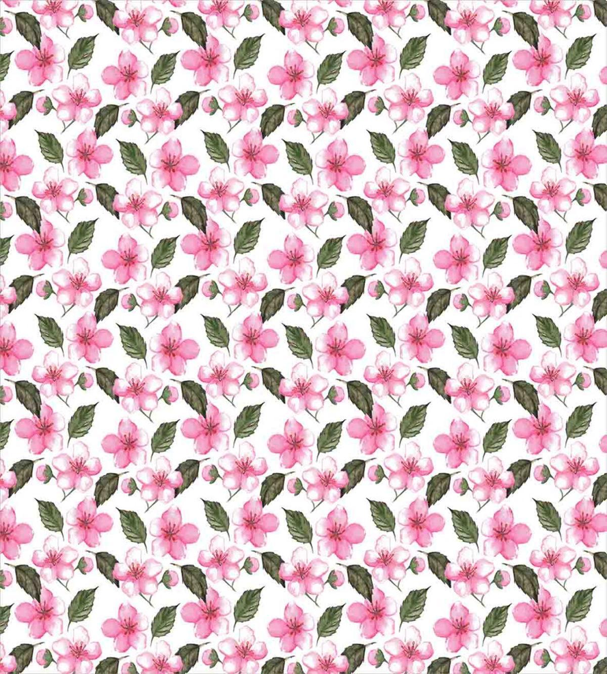 Watercolor Sakura Design — Pattern