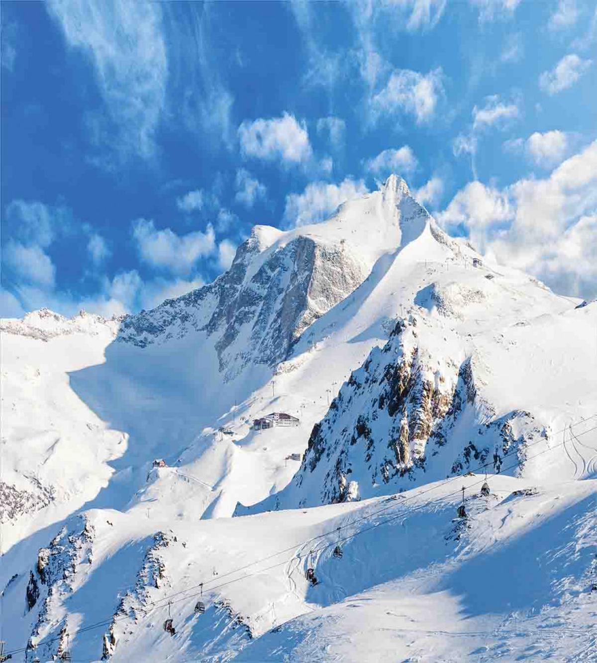 Snowy Mountain Ski — Pattern