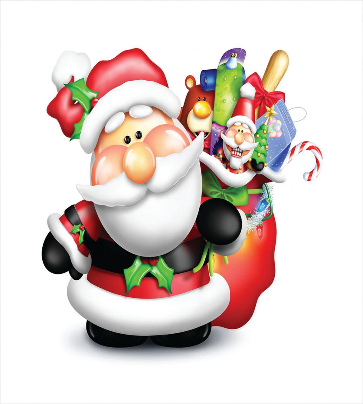 Whimsical Father Xmas — Pattern