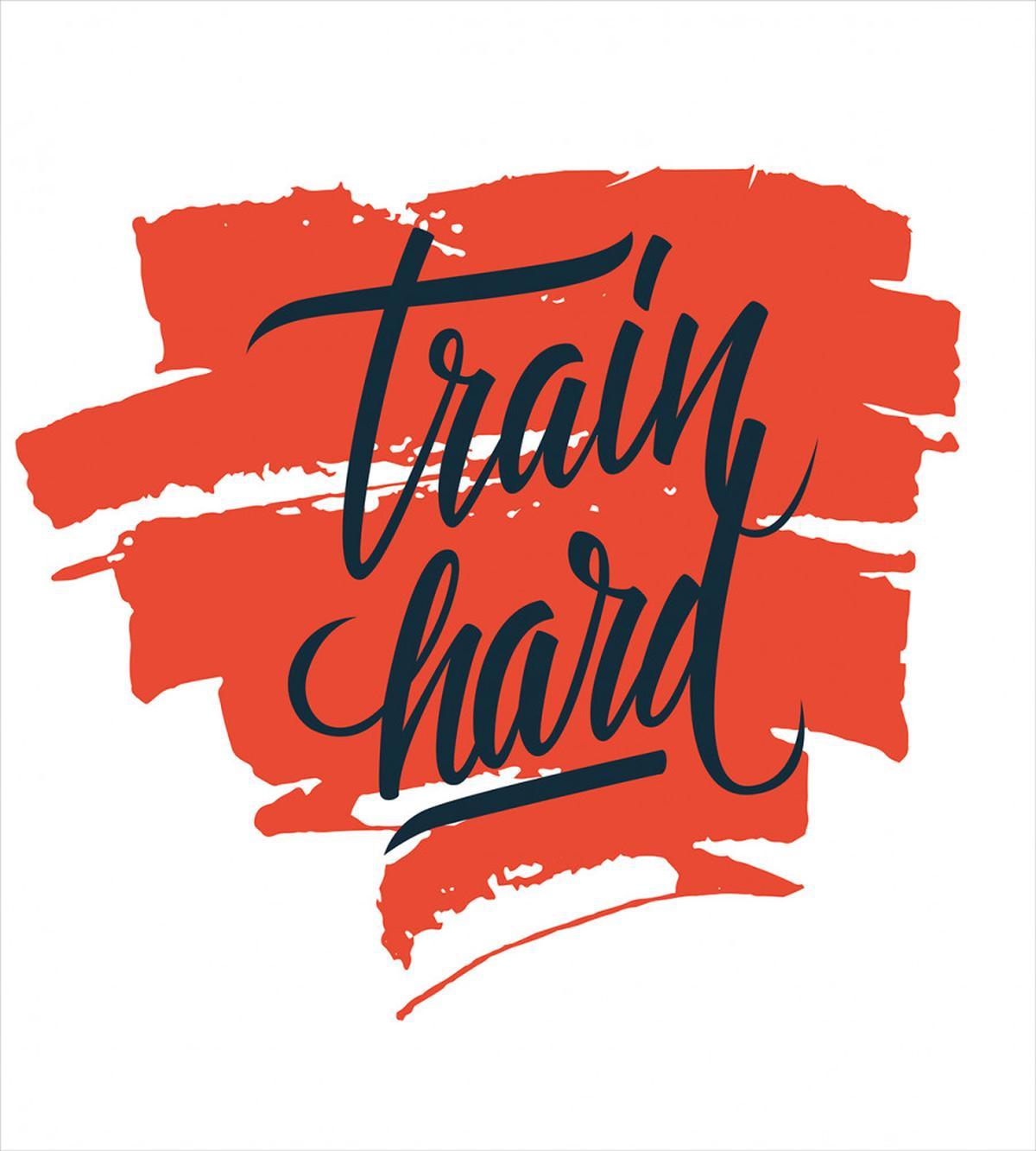 Train Hard Inspiration — Pattern