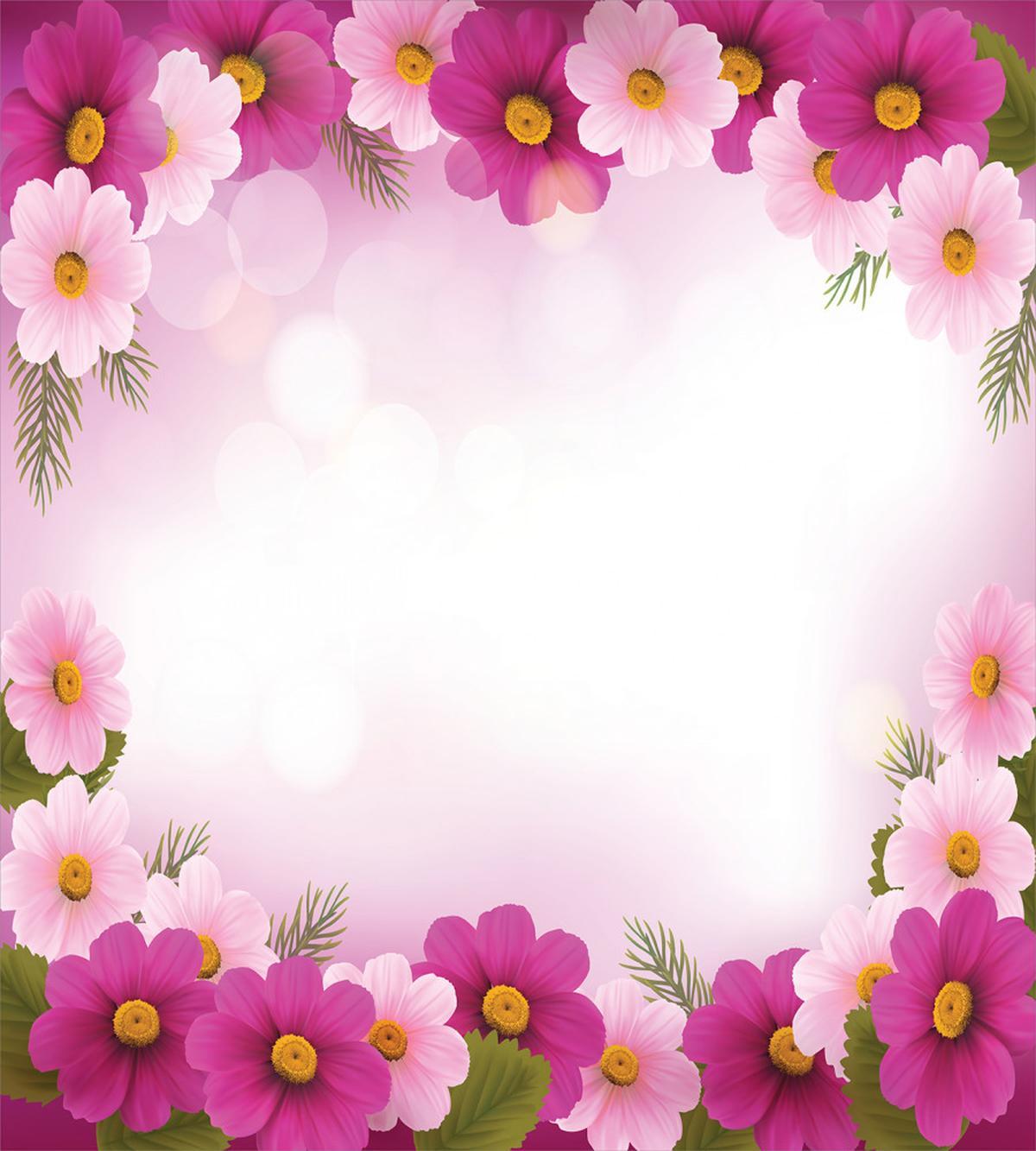 Romantic Daisies Framework — Pattern