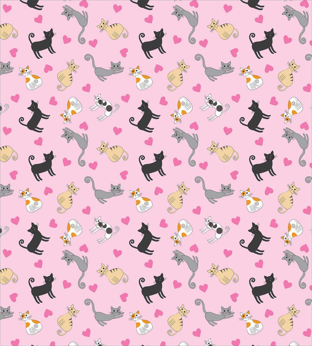 Colorful Different Cats — Pattern