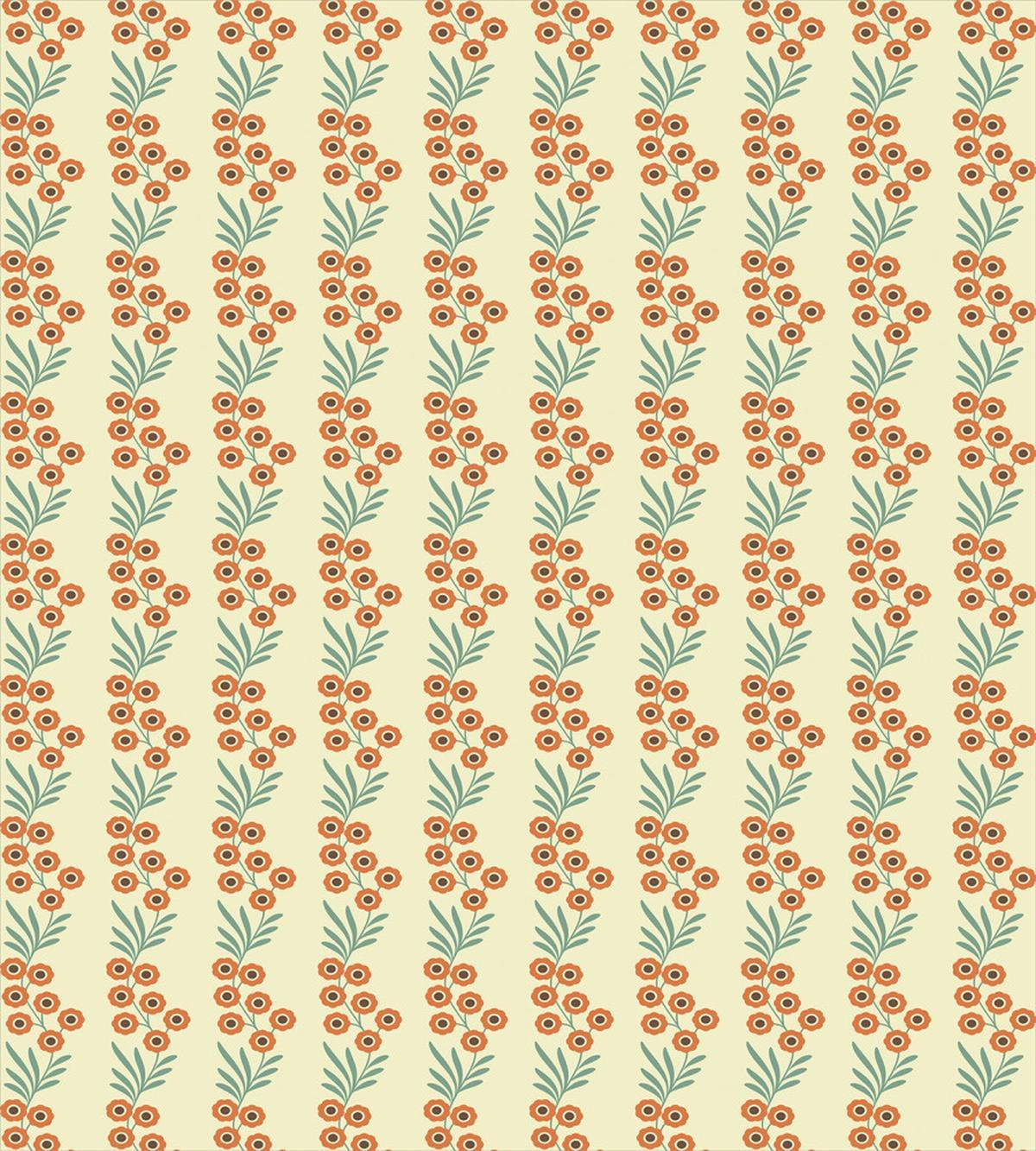 Spring Flowers Leaves — Pattern