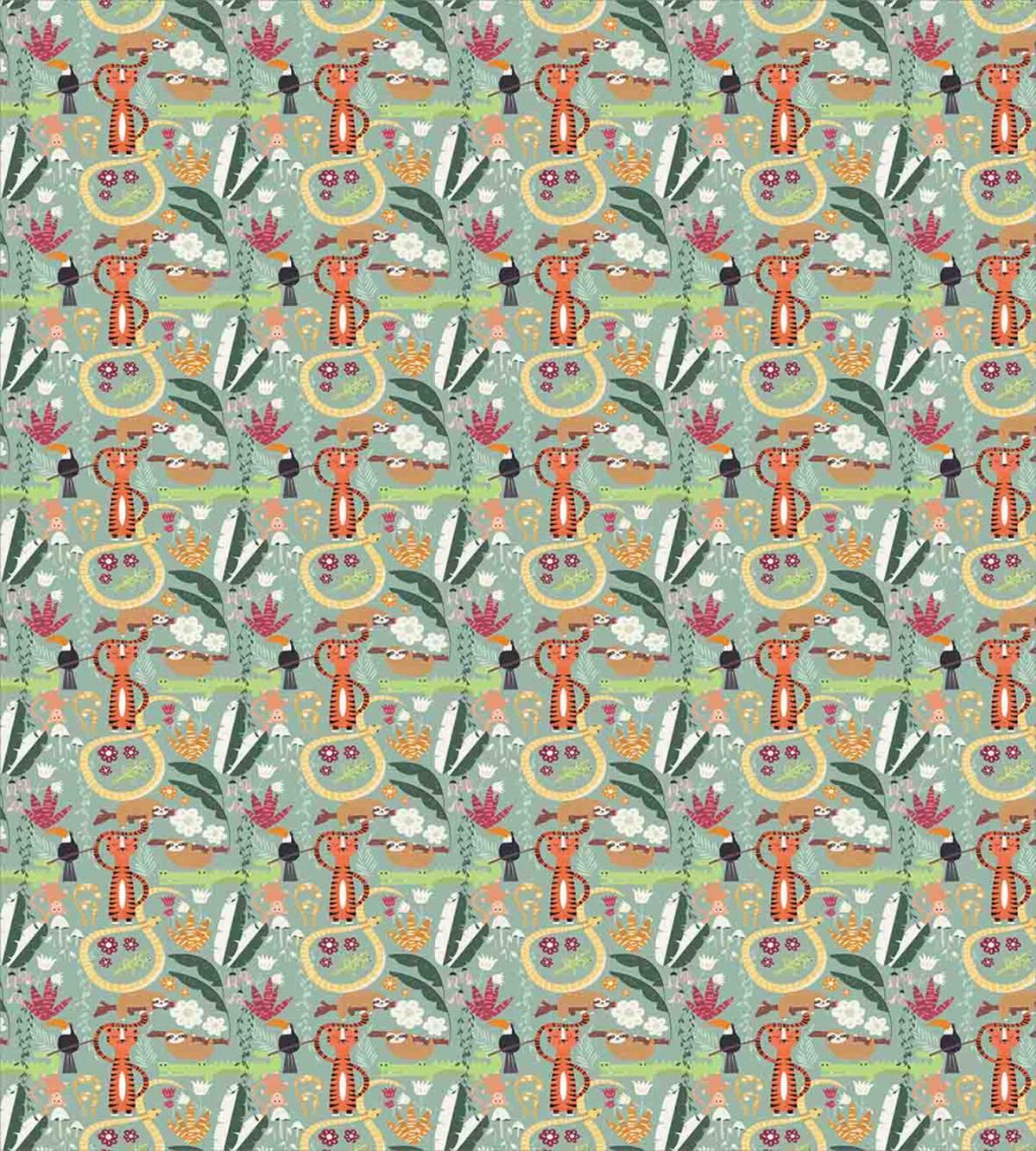 Rain Forest Animals — Pattern
