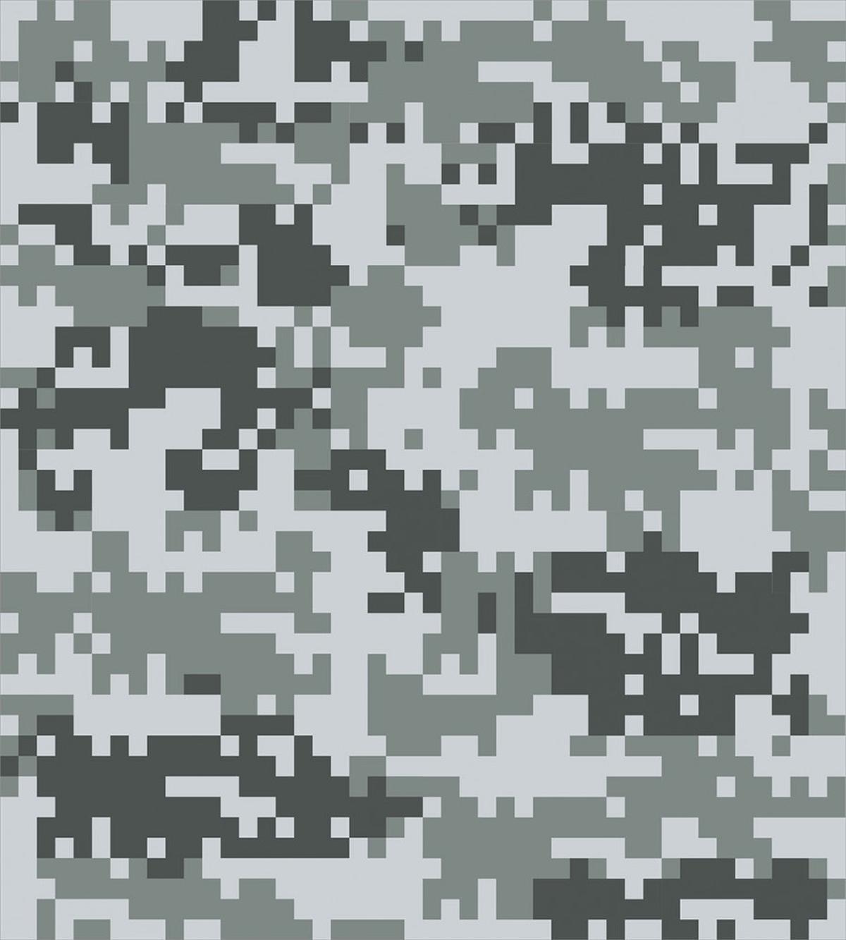 Pixel Effect Digital Grey — Pattern