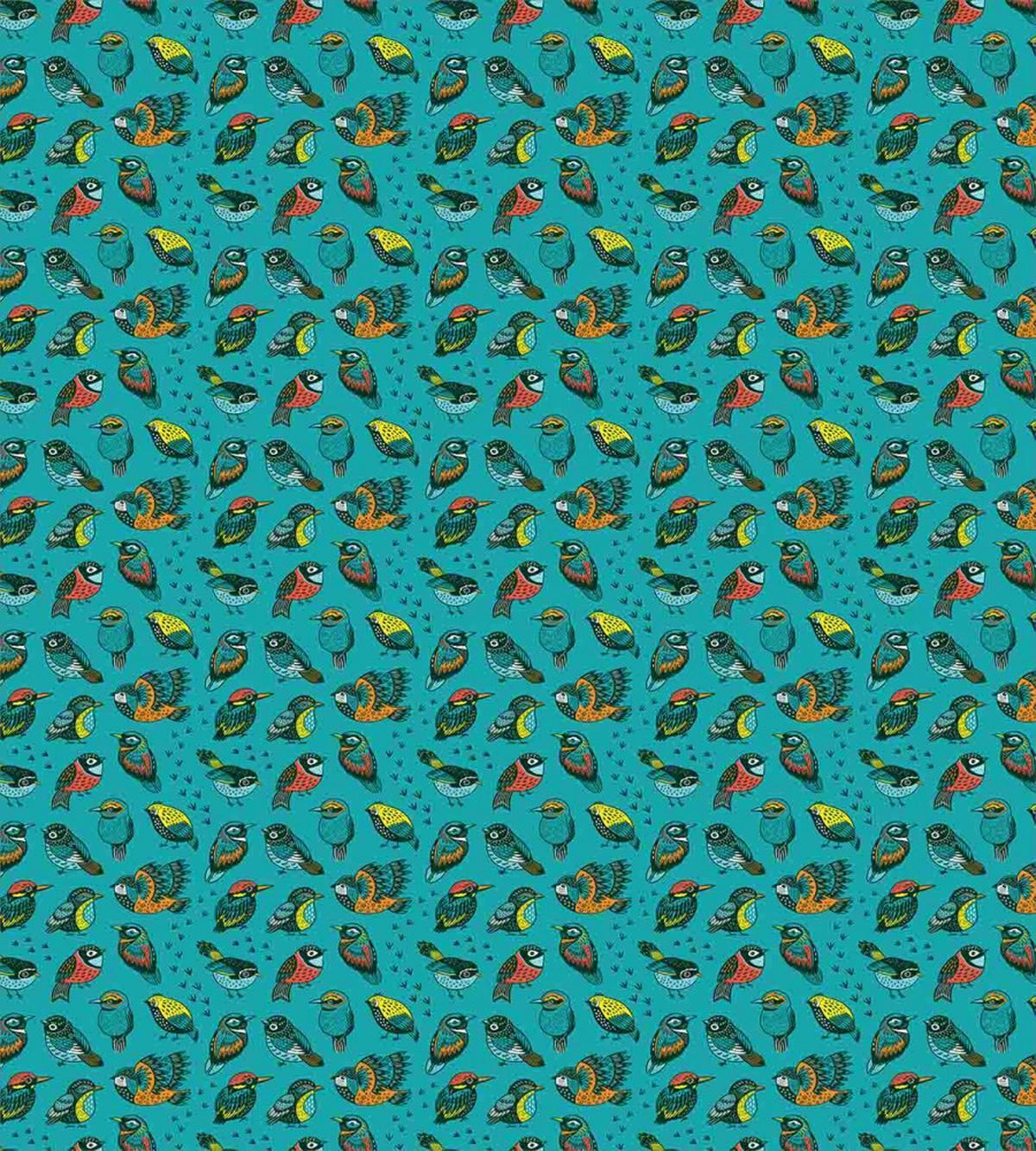 Tiny Bird Foot Prints — Pattern