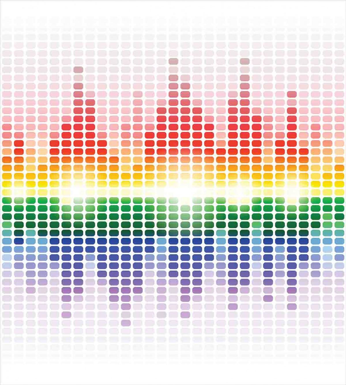 Vibrant Colors Club Disco — Pattern