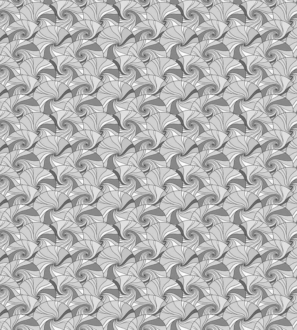 Doodle Circle Stripes — Pattern