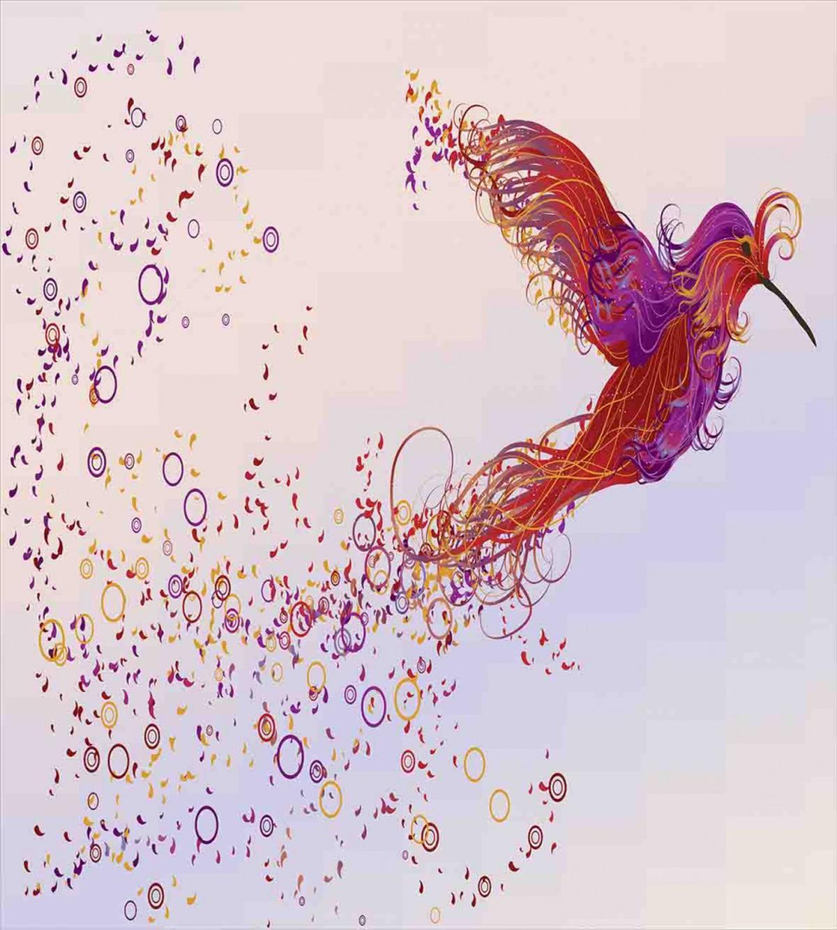 Curly Feather Hummingbird — Pattern