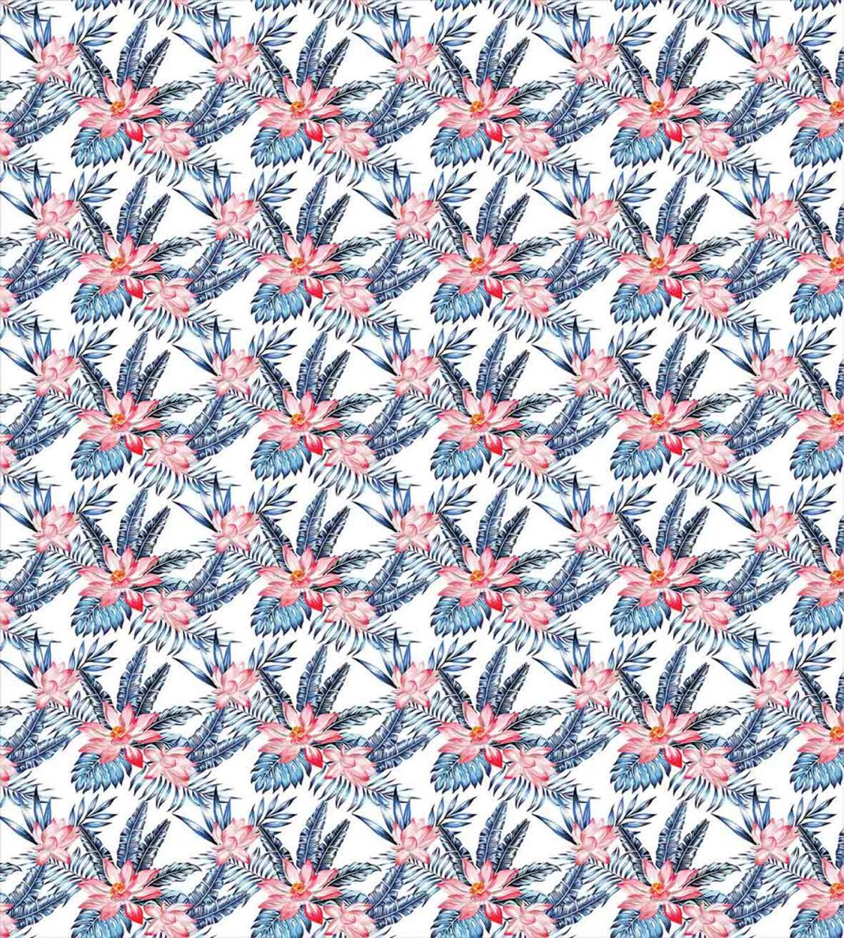 Banana Palm Lilies — Pattern
