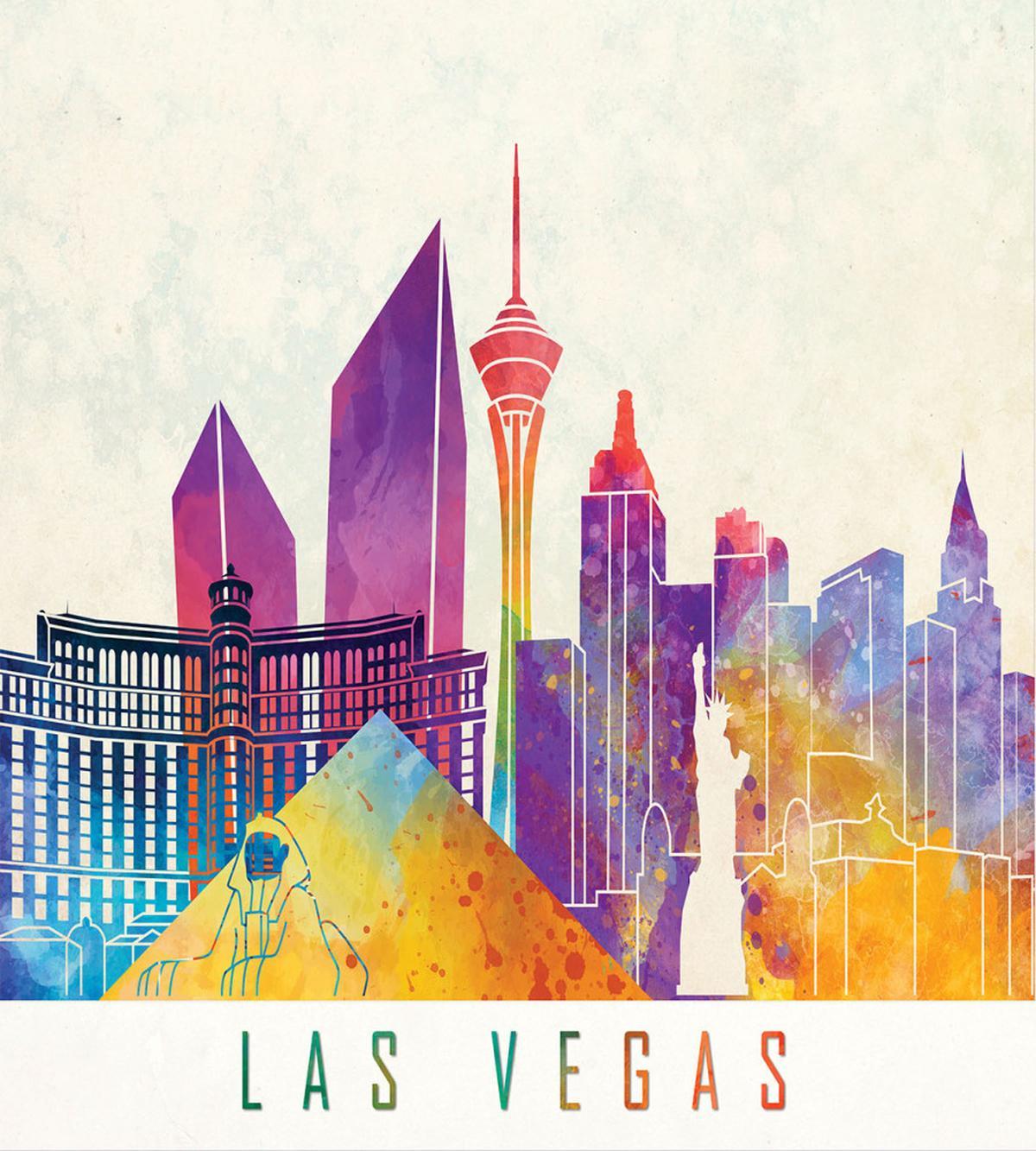 Colorful Landmarks Design — Pattern