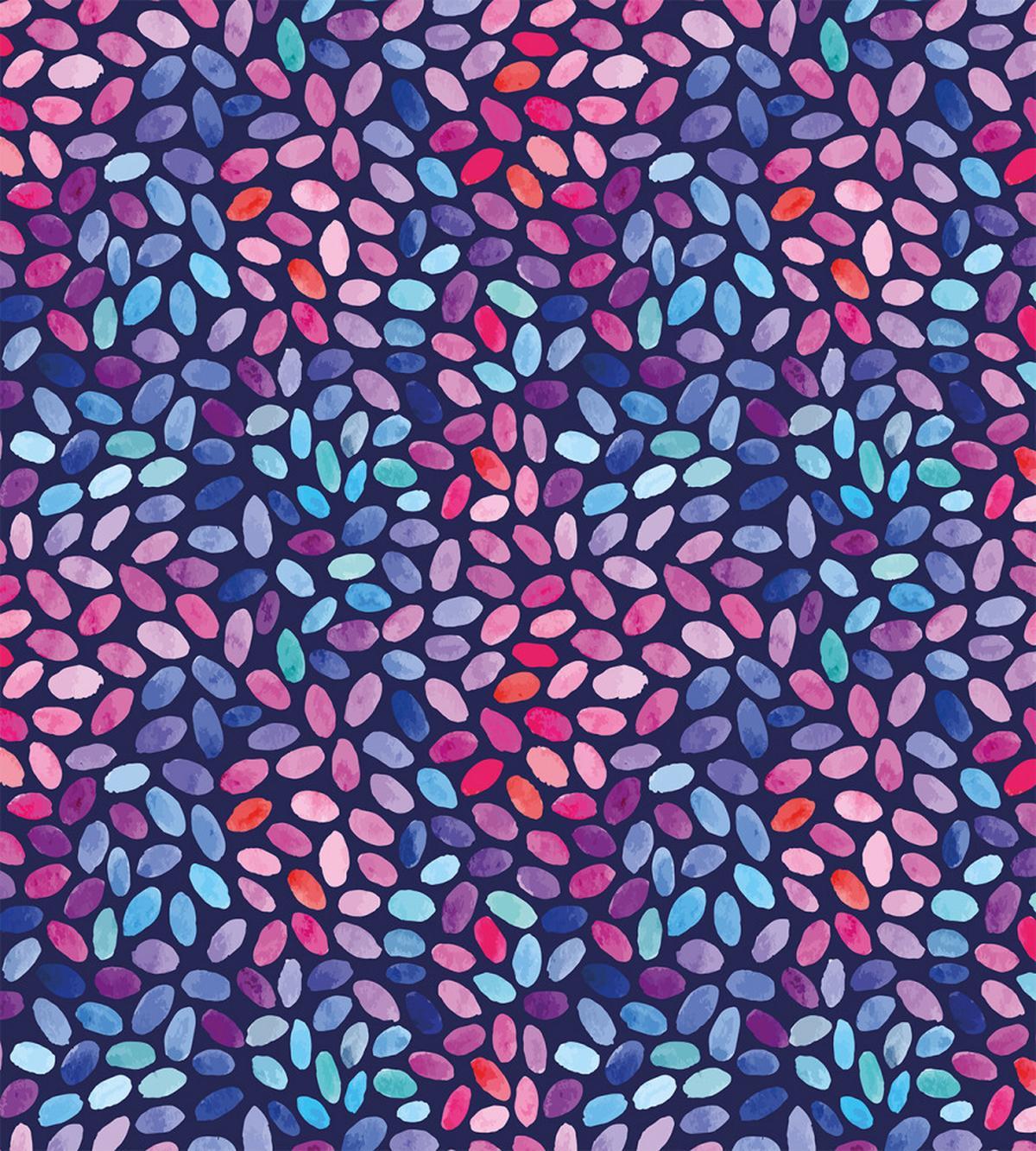 Oval Watercolor Spots — Pattern