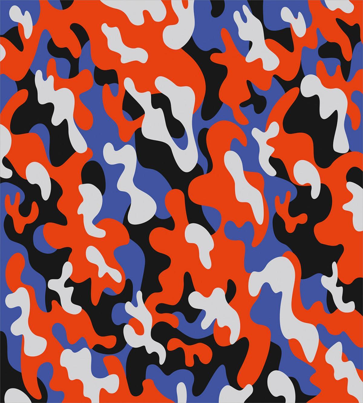 Abstract Paint Splashes — Pattern