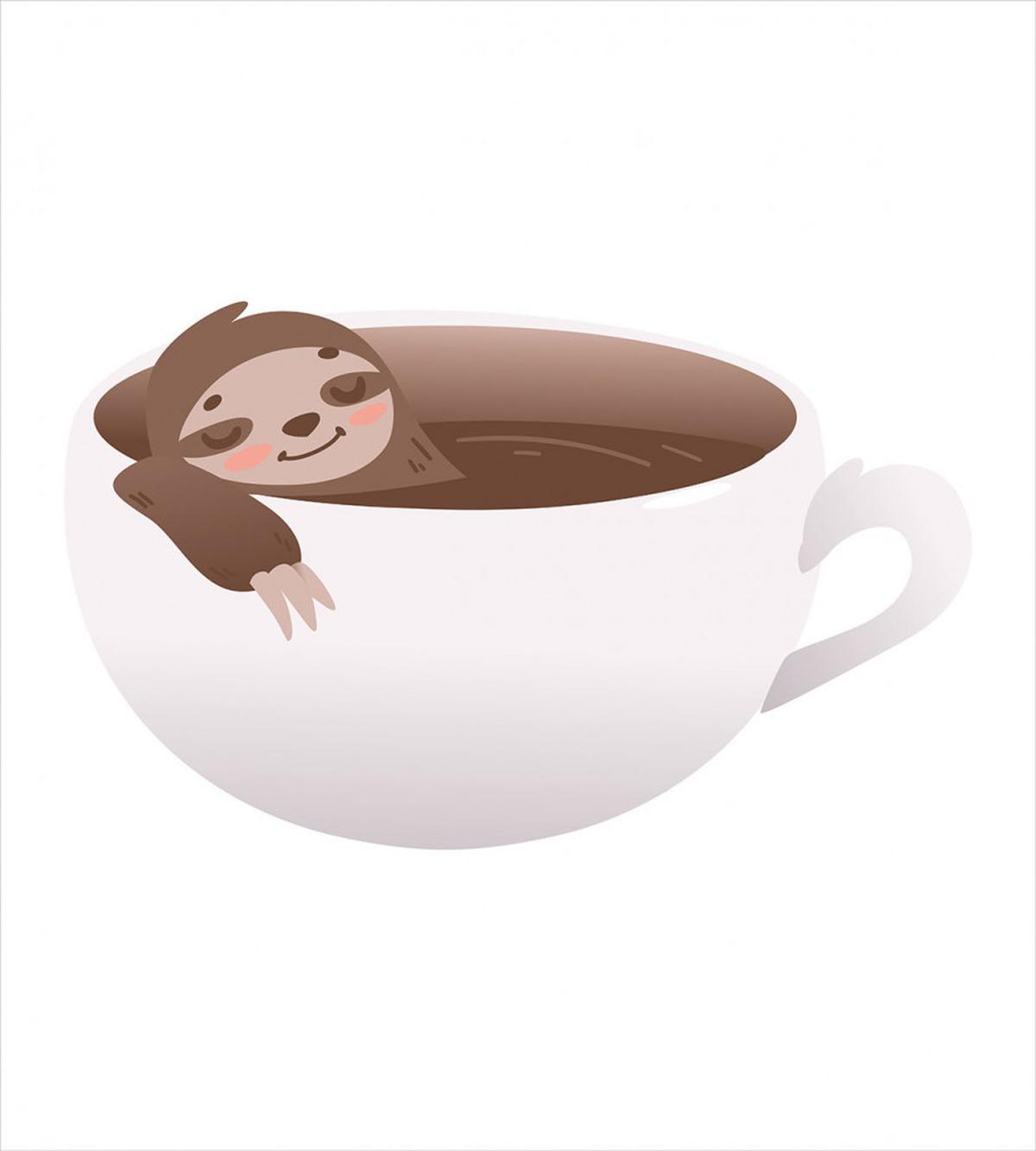 Lazy Swimming in Coffee — Pattern