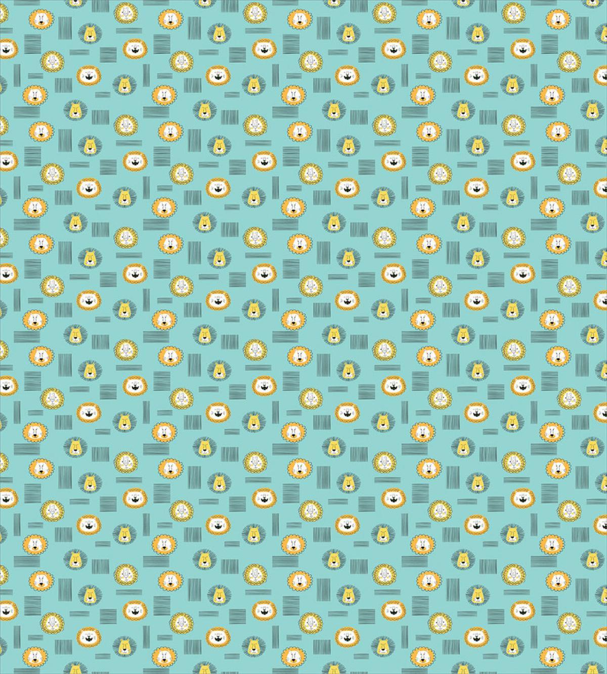 Childish Lion Drawings — Pattern