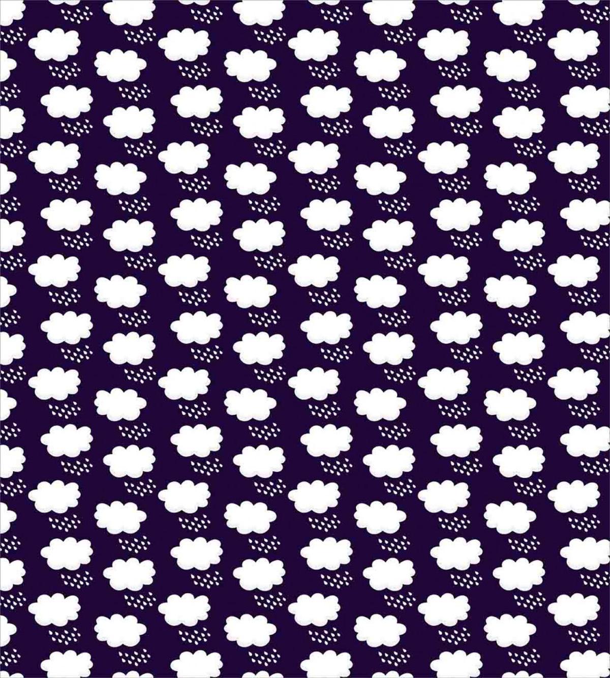 Raining Cumulus Clouds — Pattern