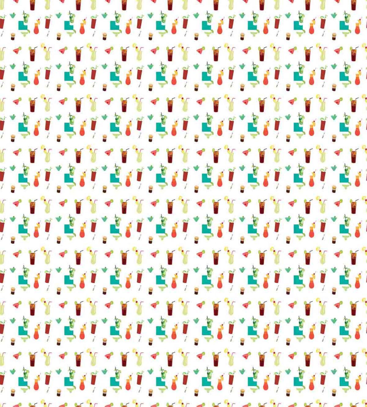 Summer Beach Cocktails — Pattern