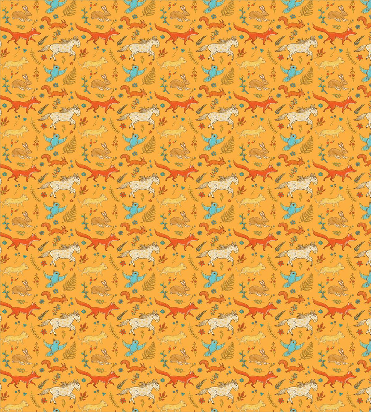 Sketchy Animals and Plants — Pattern