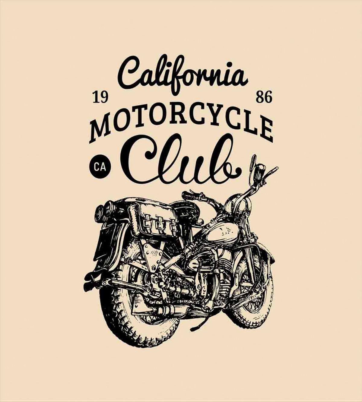 Vintage Chopper Bike — Pattern