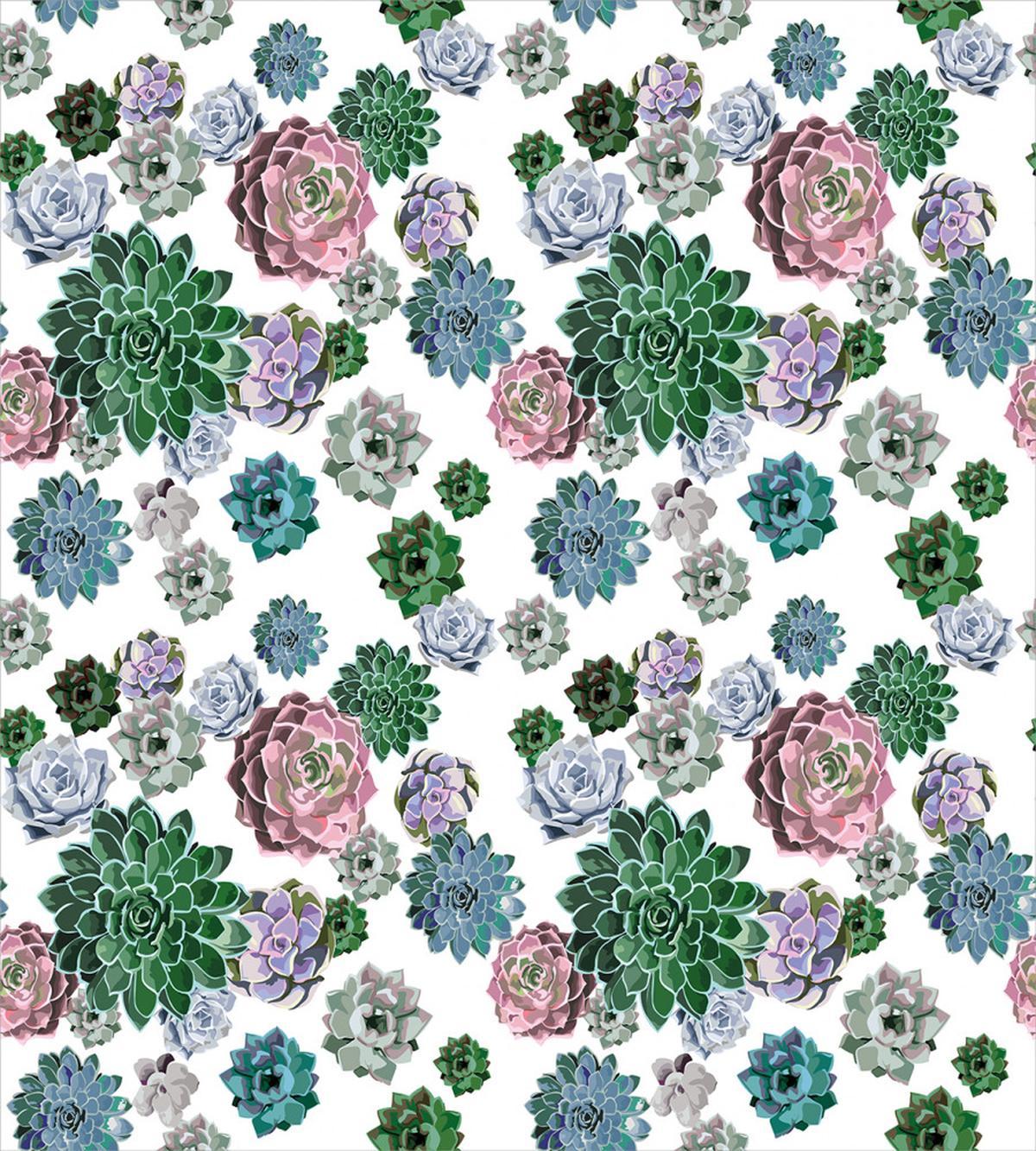 Succulent Plants Garden — Pattern