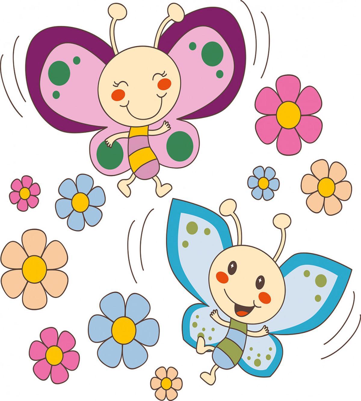Baby Butterfly Couple — Pattern