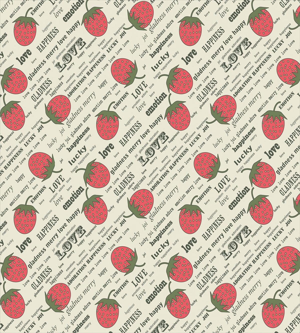 Retro Strawberry Love — Pattern